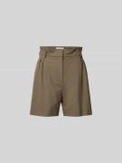 Iro Regular Fit Shorts mit Stretch-Anteil in Khaki, Größe 38