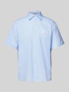 ANOTHER COTTON LAB Regular Fit Freizeithemd mit Kentkragen in Blau, Gr...