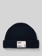 Wood Wood Regular Fit Mütze aus Woll-Mix mit Logo-Patch Modell 'Milo' ...