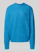 Carhartt Work In Progress Strickpullover mit Woll-Anteil in Rauchblau,...