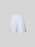 VETEMENTS Shorts mit elastischem Bund in Hellblau, Größe M