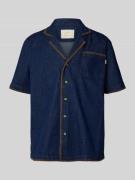 BLKVIS Relaxed Fit Jeanshemd mit Brusttasche in Jeansblau, Größe S