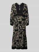 Bash Maxikleid mit Schlüsselloch-Ausschnitt Modell 'DRESS AUDE' in Bla...