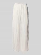 Samsøe Samsøe Stoffhose mit Knopfverschluss Modell 'SATOVE' in Offwhit...