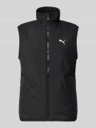 PUMA PERFORMANCE Weste mit Stehkragen in Black, Größe M