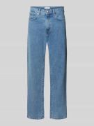 Edwin Straight Leg Jeans im 5-Pocket-Design Modell 'COSMOS' in Jeansbl...