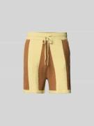 Nanushka Shorts aus Frottee in GELB, Größe S