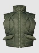 Divention Weste mit Pattentaschen Modell 'ENTITY' in Khaki, Größe L