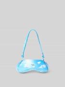 Diesel Crossbody Bag mit Label-Detail in Hellblau, Größe 1