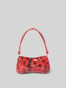 Diesel Shoulder Bag mit Label-Applikation in Rot, Größe 1