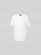 Dsquared2 Regular Fit T-Shirt aus reiner Baumwolle in Weiss, Größe M