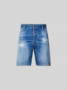 Dsquared2 Regular Fit Jeansshorts aus Baumwoll-Mix in Marine, Größe 56