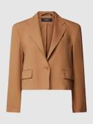 Weekend Max Mara Regular Fit Blazer aus Viskose-Leinen-Mix Modell 'CAN...