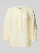 JOOP! Regular Fit Bluse aus Lyocell-Mix mit Leinen-Anteil Modell 'Bets...