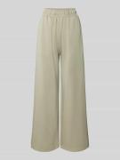 mbyM Wide Leg Stoffhose mit Eingrifftaschen Modell 'Asaka' in Hellgrue...