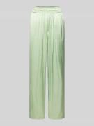 mbyM Wide Leg Stoffhose mit elastischem Bund Modell 'Asaka' in Schilf,...