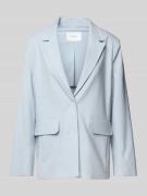 OPUS Regular Fit Blazer mit Leinen-Anteil Modell 'Jaomi' in Hellblau, ...