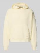 BLKVIS Strickpullover mit Kapuze und Känguru-Tasche Modell 'Script' in...