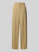 Tommy Hilfiger Tailored Fit Leinenhose aus Leinen-Lyocell-Mix in Beige...