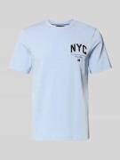 Tommy Hilfiger Regular Fit T-Shirt aus reiner Baumwolle in Hellblau, G...