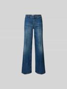 Victoria Beckham Jeans mit französischen Eingrifftaschen in Jeansblau,...