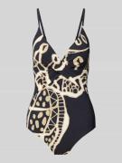 Barts Badeanzug mit Knoten-Detail Modell 'BUHRN' in Black, Größe 36
