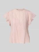 Scotch & Soda Regular Fit Bluse aus reiner Baumwolle mit Lochmuster in...