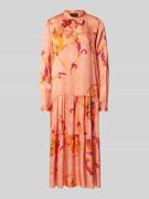 miss goodlife Midikleid aus Viskose im Stufen-Look in Apricot, Größe X...