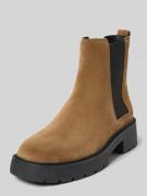 Calvin Klein Jeans Chelsea Boots aus Leder mit Zugschlaufe Modell 'CHU...