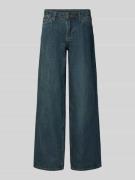 WEEKDAY Low Waist Jeans aus reiner Baumwolle in Hellblau, Größe 25/32