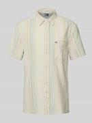 Tommy Jeans Regular Fit Freizeithemd aus reiner Baumwolle in Beige, Gr...