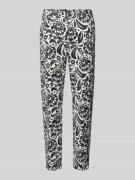 MAC Slim Fit Chino mit verkürztem Schnitt Modell 'turn up' in Black, G...