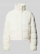 Calvin Klein Jeans Steppjacke aus Cord mit Stehkragen in Ecru, Größe X...