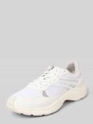 HUGO Sneaker mit Schnürung und Label-Detail in Weiss, Größe 43