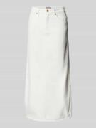 Essentiel Antwerp Jeansrock mit Gehschlitz Modell 'Hobbit' in Weiss, G...