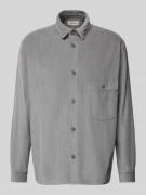 Thinking Mu Regular Fit Hemdjacke mit Brusttasche Modell 'RIVER' in He...
