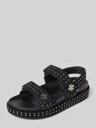 Tory Burch Sandalen mit Klettverschluss in Black, Größe 38