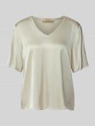 MOS MOSH Regular Fit Blusenshirt mit V-Ausschnitt Modell 'EVIE' in San...