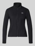 Under Armour Trainingsjacke mit Stehkragen und Logo in Black, Größe L