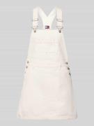 Tommy Jeans Regular Fit Hoodie aus Baumwoll-Mix in Ecru, Größe L