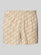 HUGO Comfort Fit Pyjama Shorts aus Modal-Mix mit Baumwoll-Anteil Model...