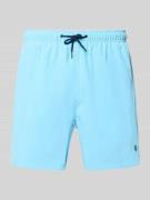 MCNEAL Badehose mit elastischem Bund und Tunnelzug in Sky, Größe L