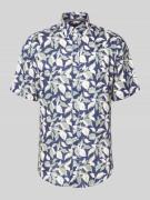 Christian Berg Men Regular Fit Freizeithemd aus Leinen mit Button-Down...