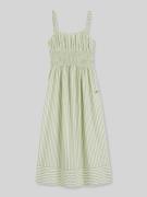 BOSS Orange Regular Fit Freizeitkleid aus reiner Baumwolle in Hellgrue...