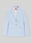 HUGO Regular Fit Blazer mit Zierknöpfe Modell 'ASMALLA' in Hellblau, G...