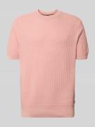 BOSS Regular Fit Strick-Shirt aus reiner Baumwolle Modell 'H-NILTON' i...