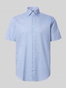 Christian Berg Men Regular Fit Business-Hemd mit Kentkragen in Bleu, G...