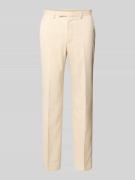 MCNEAL Slim Fit Anzughose mit Bundfalten in Beige, Größe 102