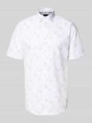 OLYMP Modern Fit Business-Hemd mit Kentkragen in Weiss, Größe 39