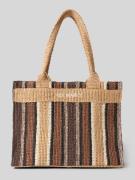 Hey Marly Strandtasche mit Logo-Stitching Modell 'Beach Bestie' in Cog...